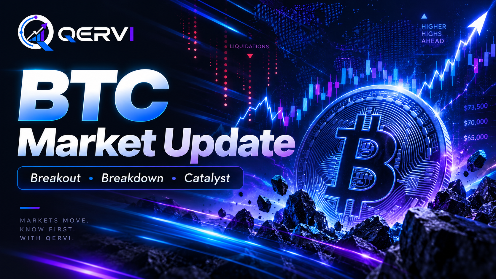 Ilustrasi Bitcoin dan grafik pasar yang menurun menuju area US$83.000 dengan latar pasar keuangan global dan yield obligasi AS #Sources